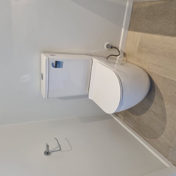 New close-coupled toilet installed by Plumberz in West Auckland